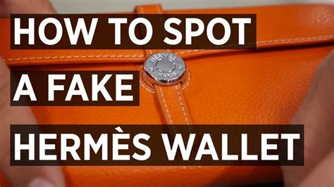 fake hermes wallet spot|Hermes bag authenticity check.